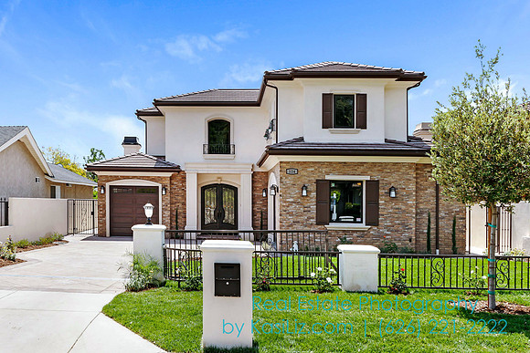 Real Estate Photography | 124 W Magna Vista Ave | Arcadia California | by Kasi Liz Hyrapett | Photographer